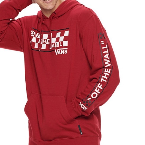 red vans sweatshirt